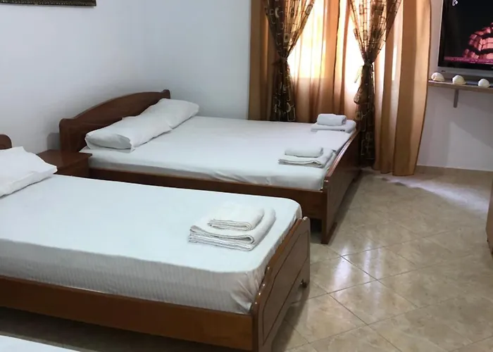 Emas Apartments Sarande Private Beach