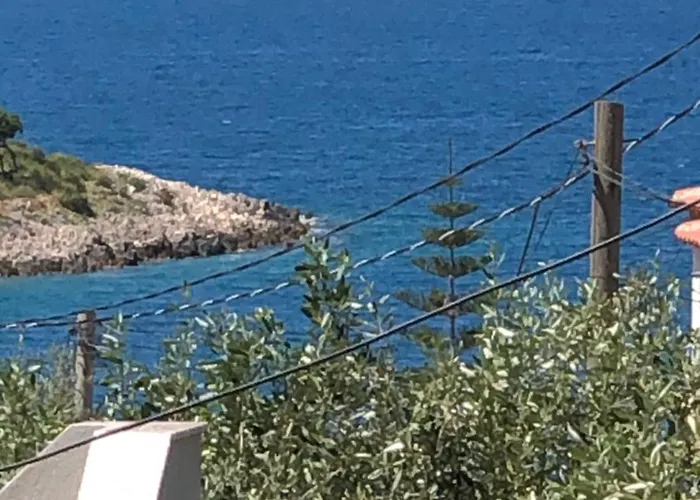 Emas Apartments Sarande Private Beach